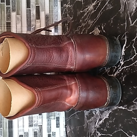 Avonote oil resistant Hyperlon lace up work cowboy 🤠 boots 👢 - Picture 4 of 5